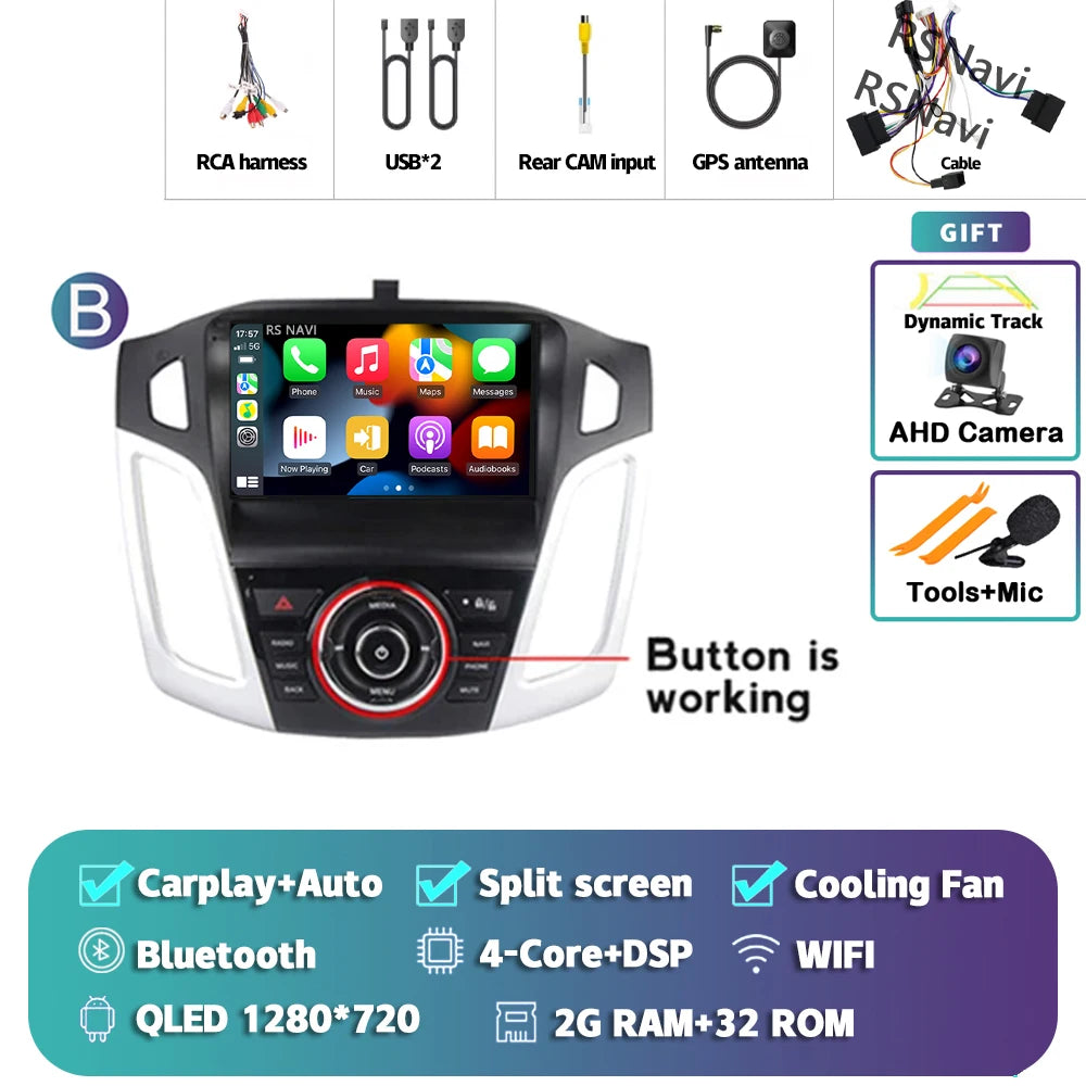 Poste Android Ford Focus 3 2011-2019